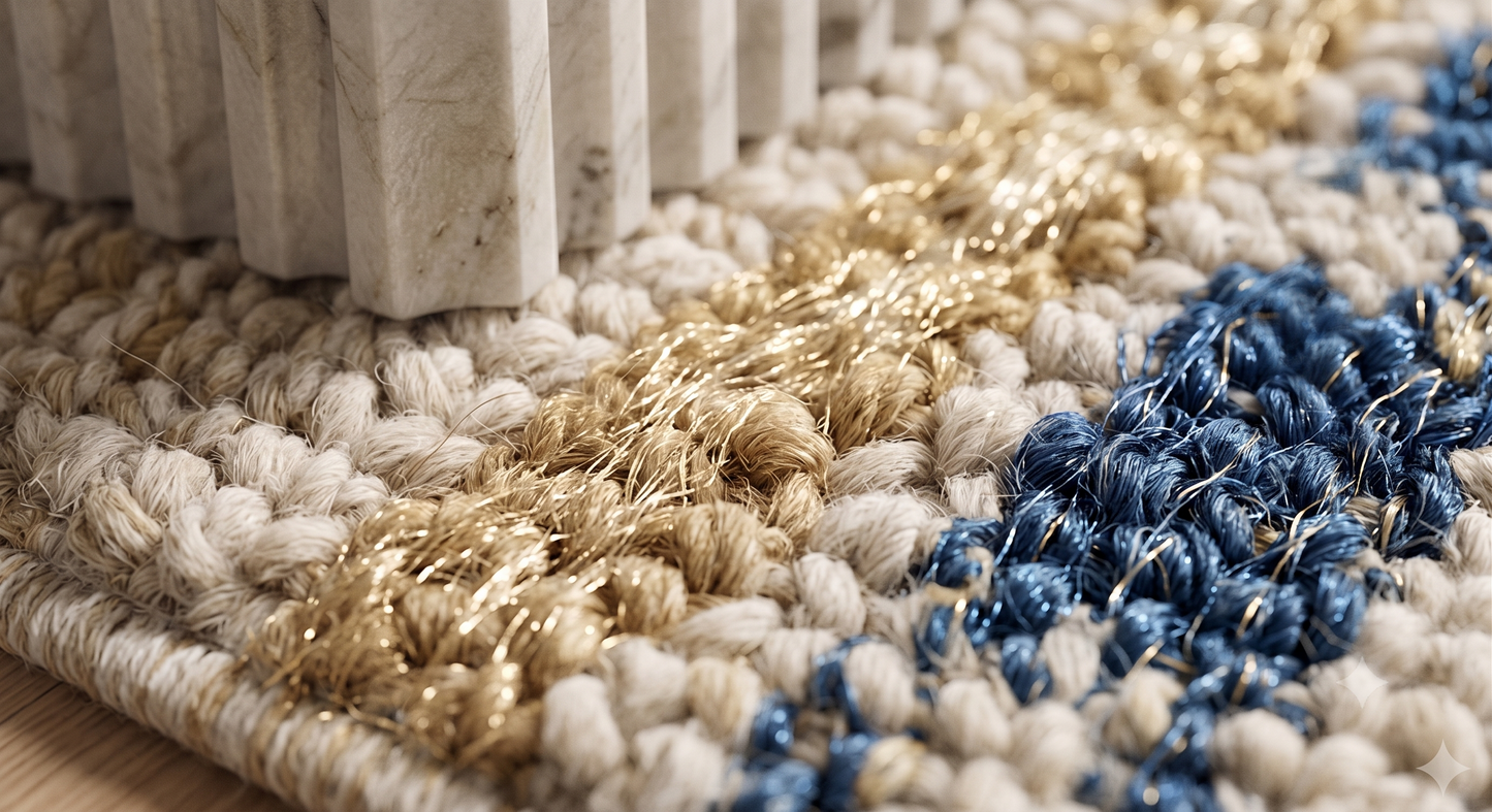 The Zephyr ZPH-01 Hand-Loomed Rug